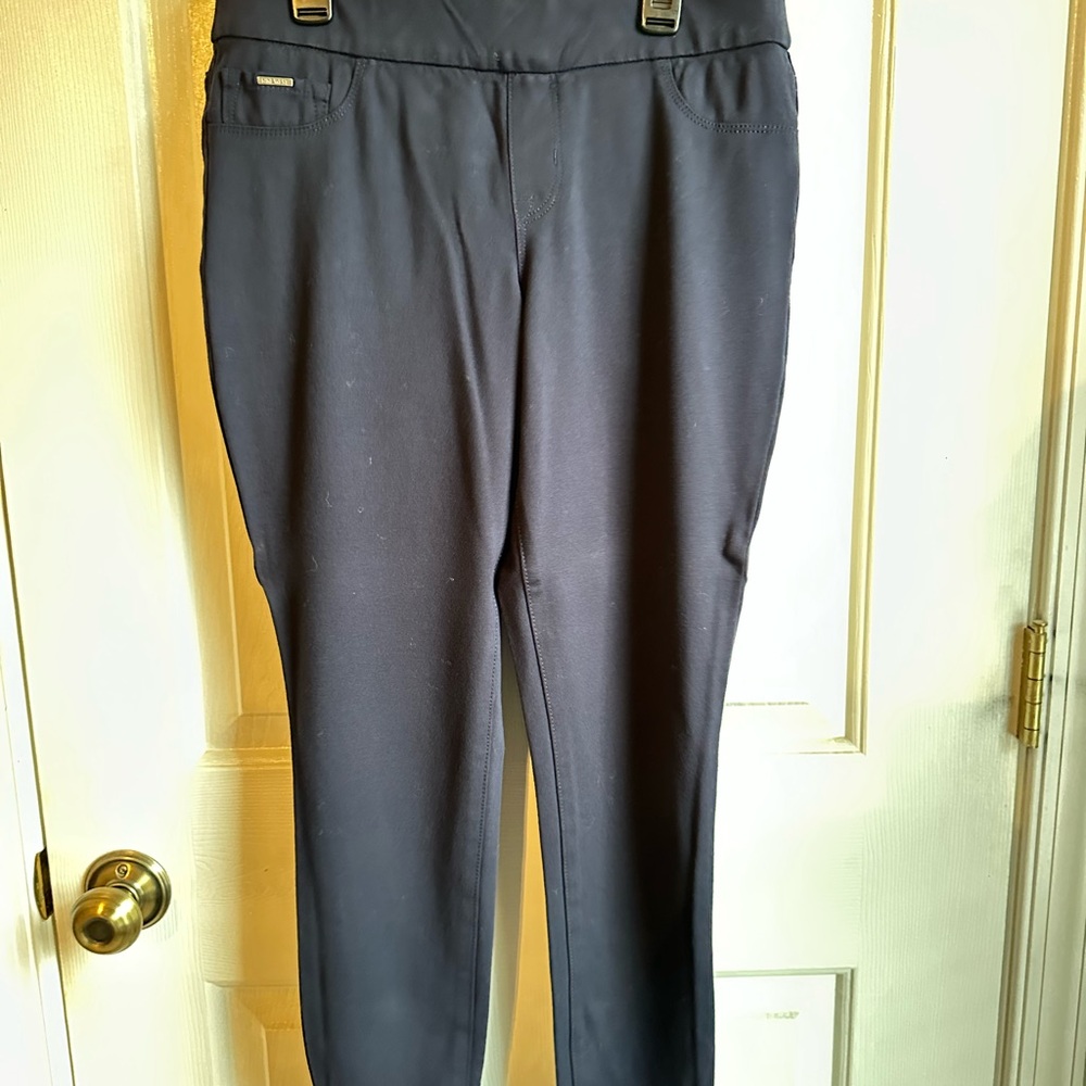 Nine West Navy Women's Straight Leg Pants